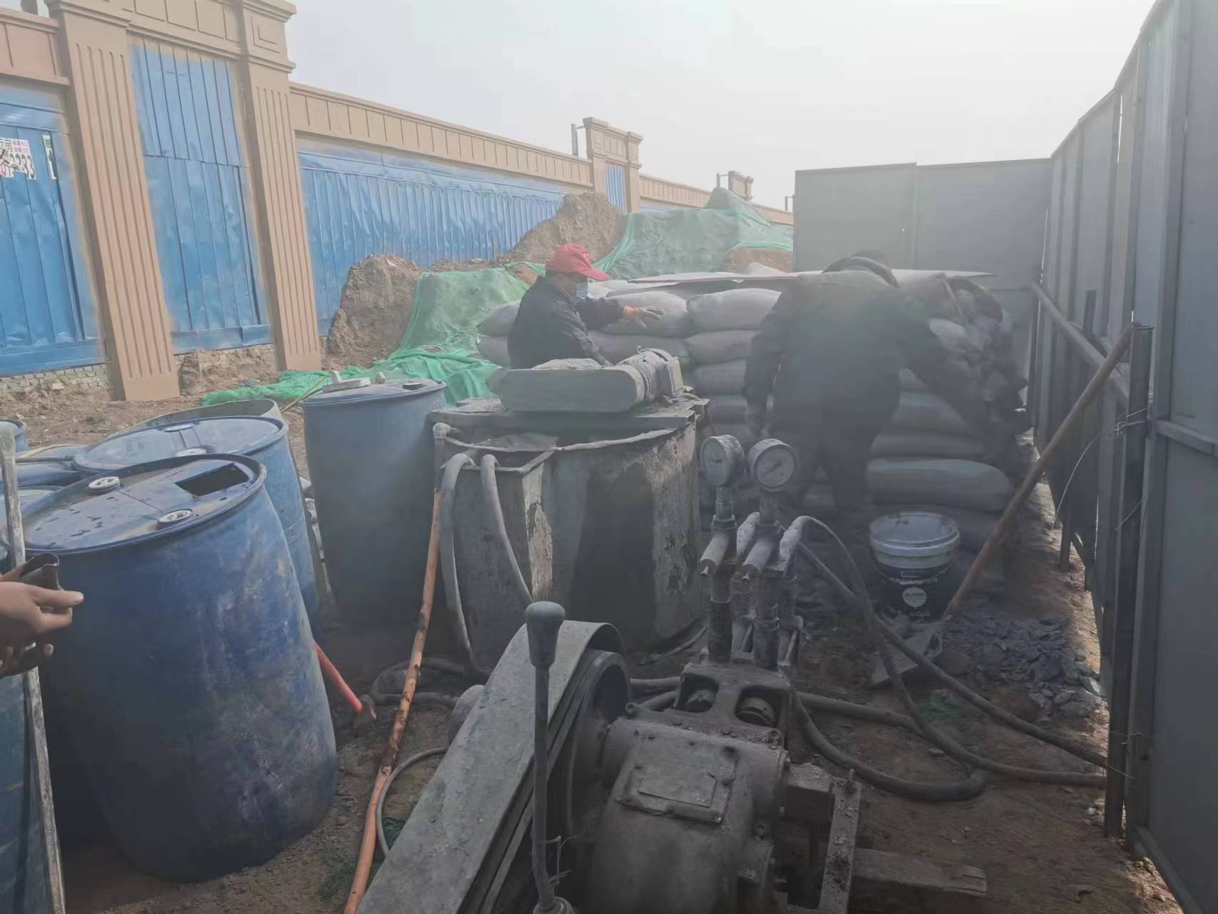 蠡县地基沉降注浆加固